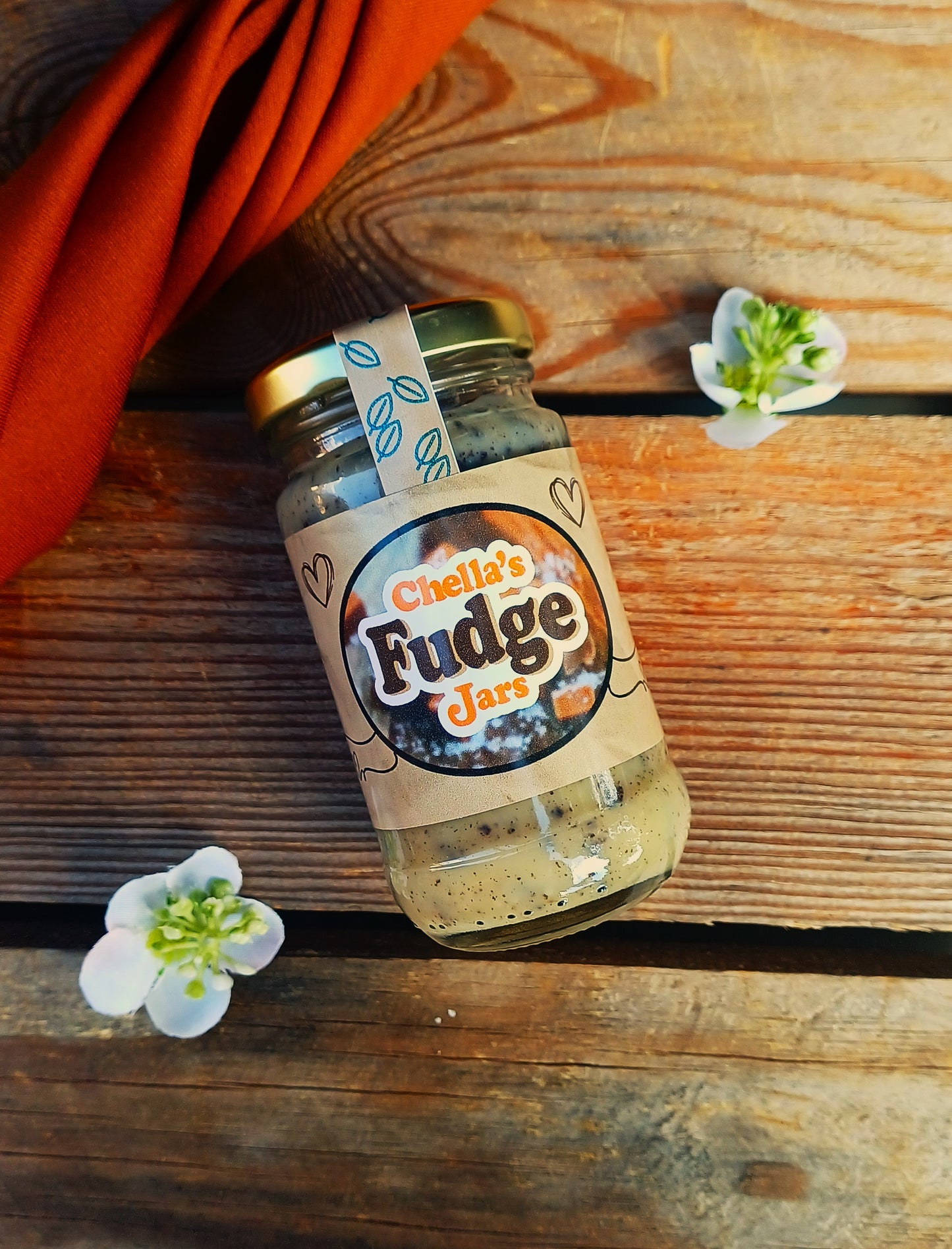 125ml Cookies and Cream Toffee Fudge Jar