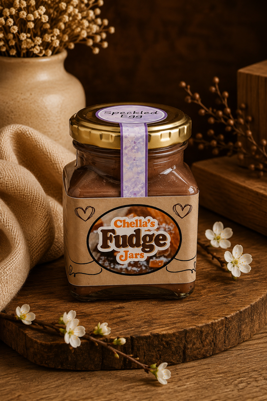 260ml Speckled Egg Toffee Fudge Jar