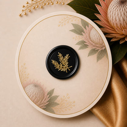 28ml Speckled Egg Toffee Fudge Jar (Wax seal or Custom Sticker)