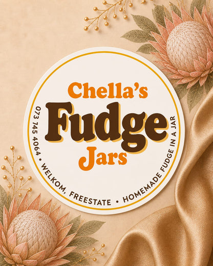 28ml Speckled Egg Toffee Fudge Jar (Wax seal or Custom Sticker)