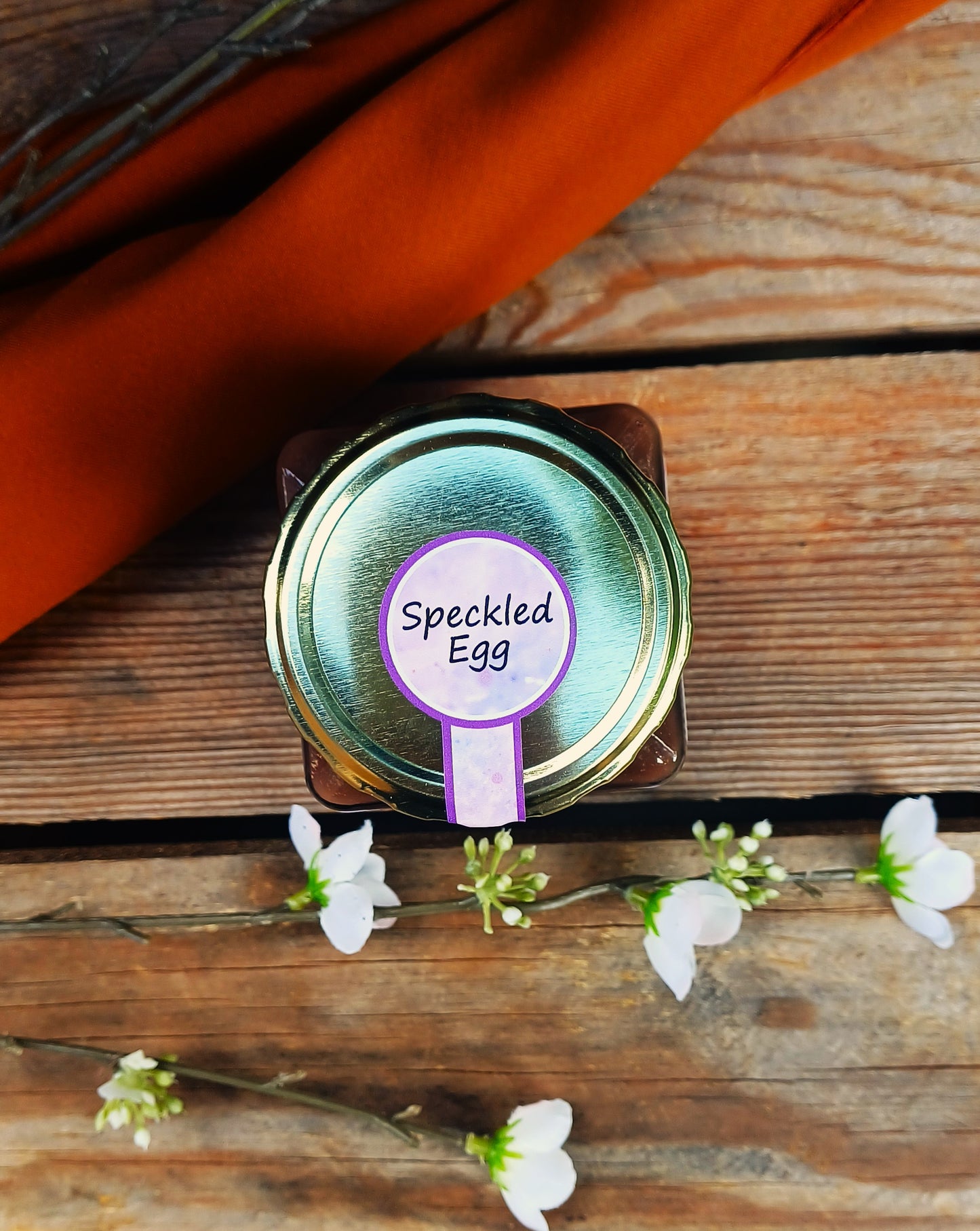 260ml Speckled Egg Toffee Fudge Jar