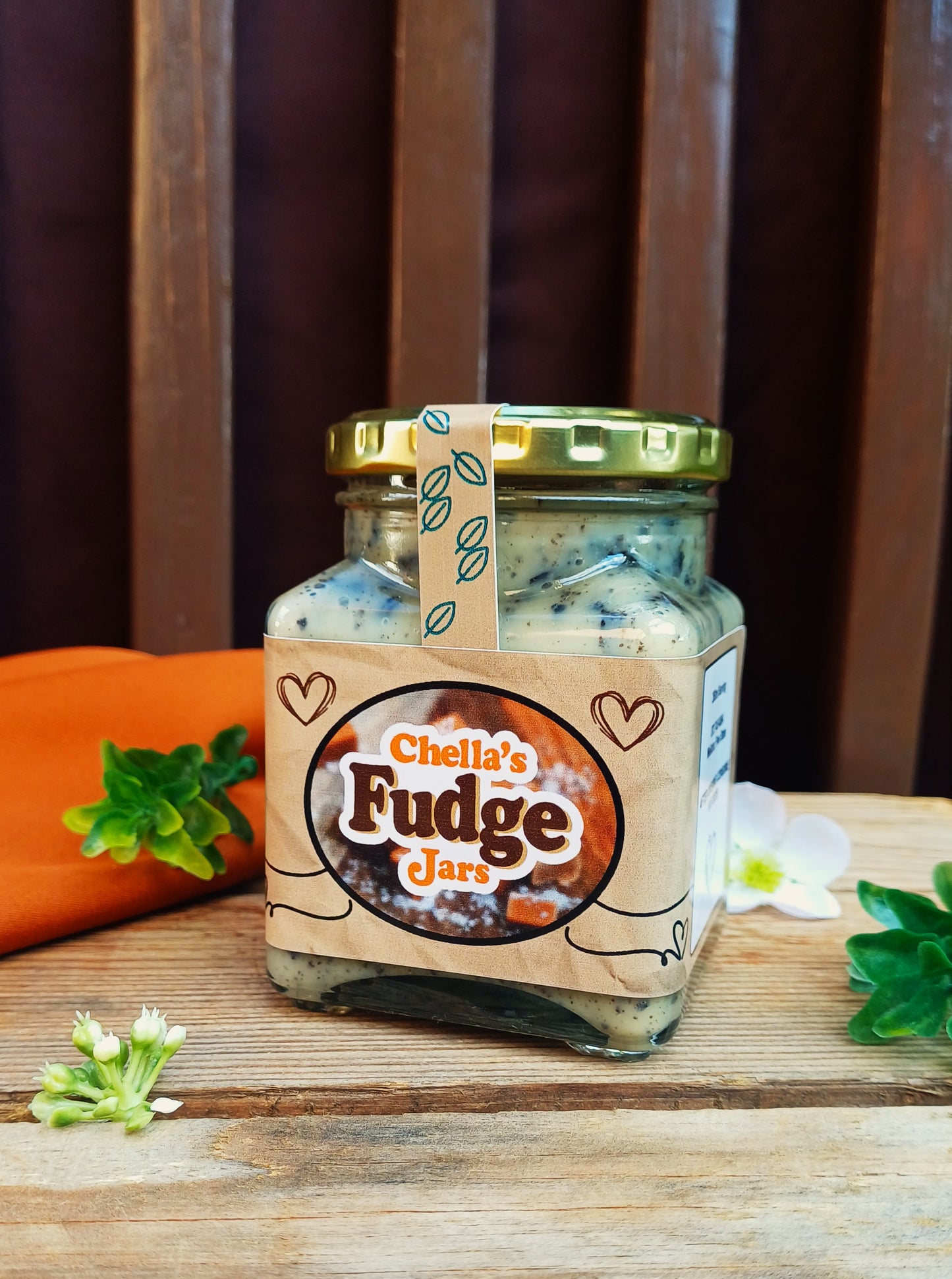 260ml Cookies and Cream Toffee Fudge Jar