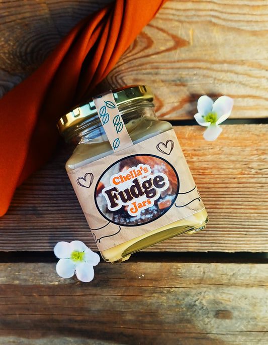 260ml Vanilla Toffee Fudge Jar