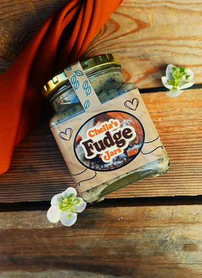 260ml Cookies and Cream Toffee Fudge Jar