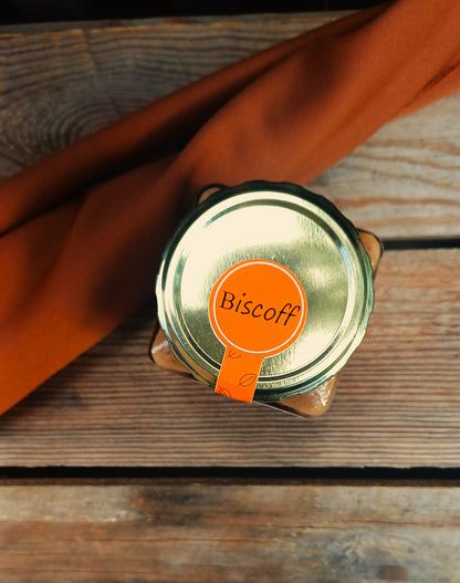 260ml Biscoff Toffee Fudge Jar