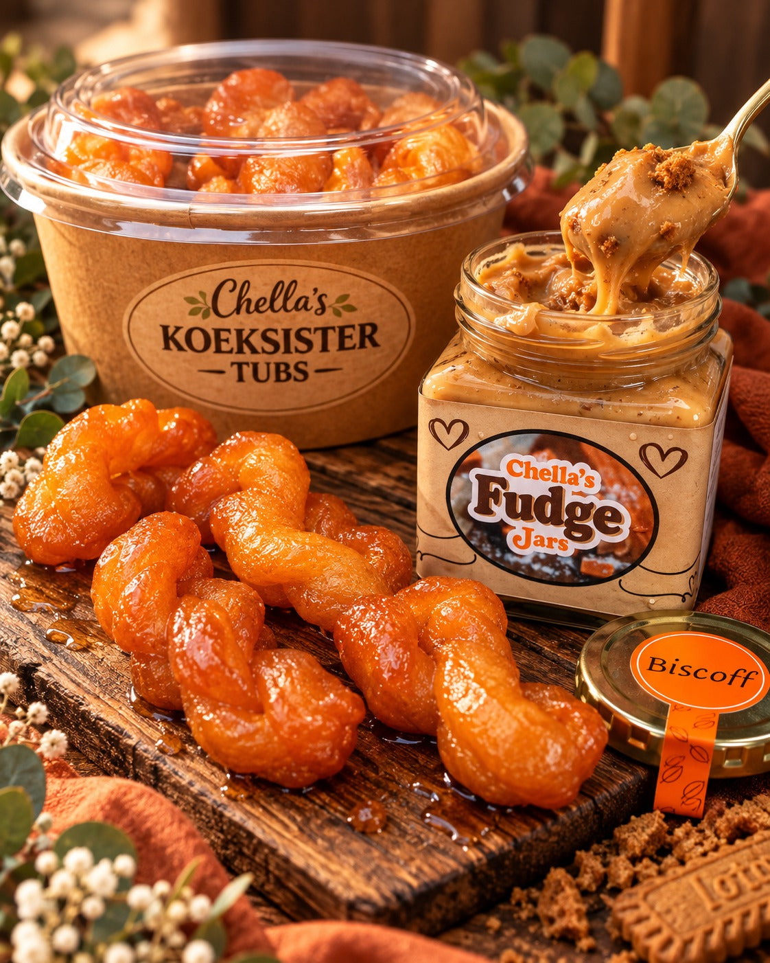 Biscoff Fudge & Koeksister Gift Combo