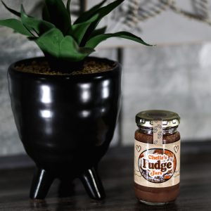 125ml Brown Chocolate Peppermint Fudge Jar