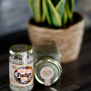 125ml White Chocolate Cookies and Cream Fudge Jar