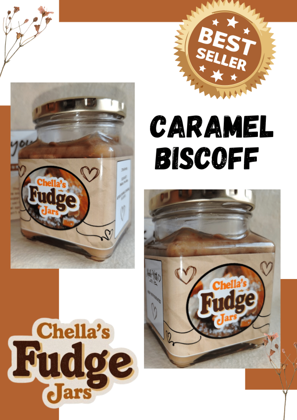 260ml Caramel Toffee Biscoff Fudge - Limited Edition