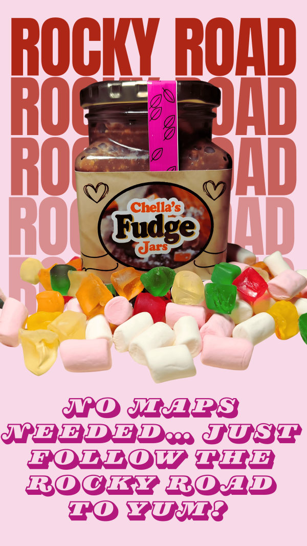 260ml Rocky Road Toffee Fudge