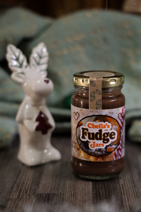 125ml Brown Chocolate Crunchy Fudge Jar