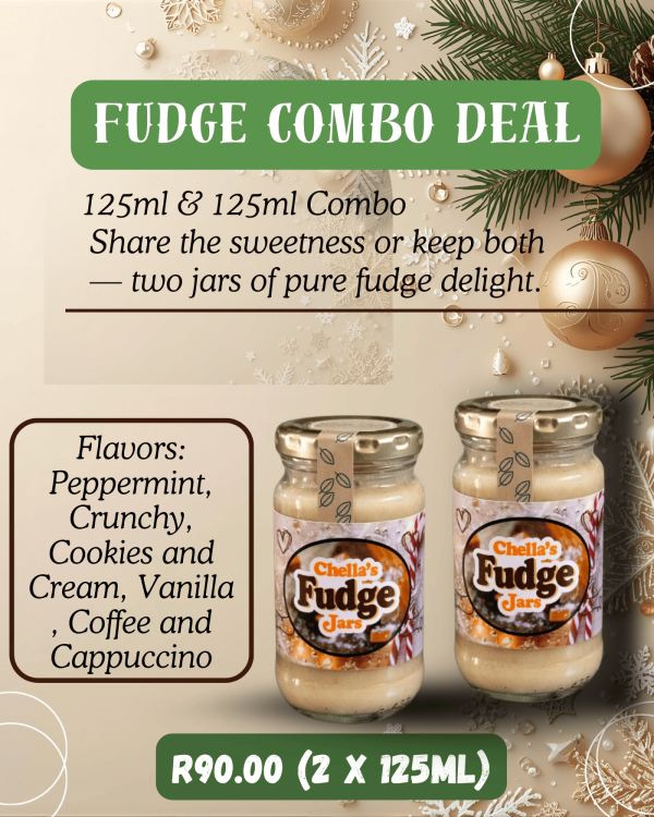 125ml Fudge Jar + 125ml Fudge Jar Combo