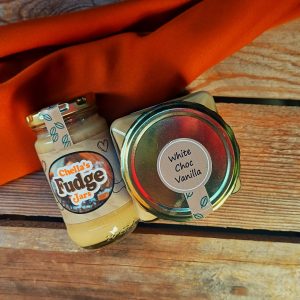 125ml White Chocolate Vanilla Fudge Jar