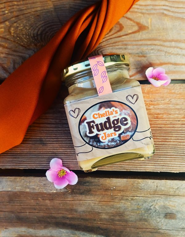260ml Strawberry Cheesecake Toffee Fudge Jar